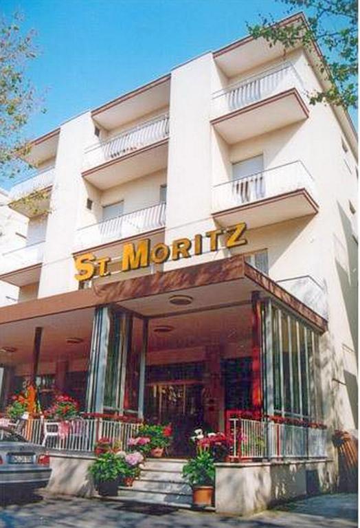 Hotel St. Moritz Rimini Bagian luar foto